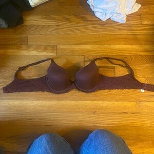 AERIE Deep Purple Sunnie Full Coverage Bra 34B